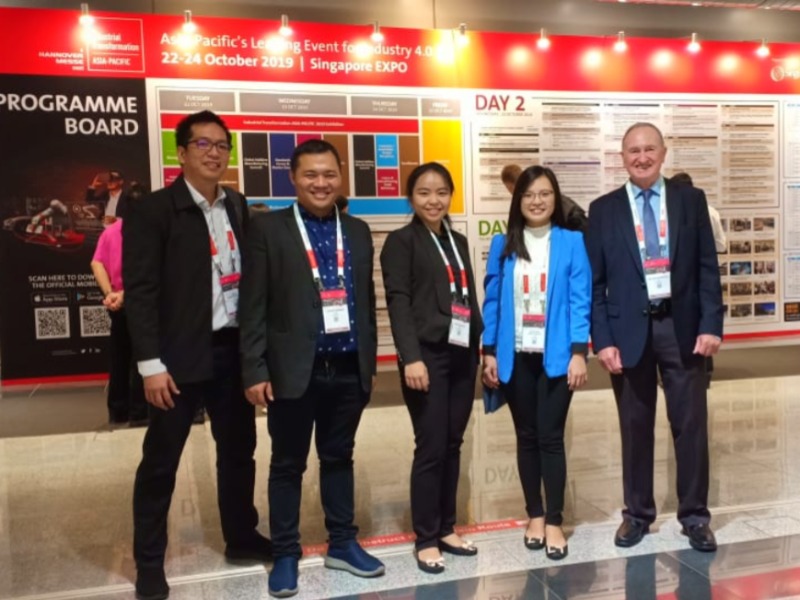 Präsentation von Smart-Factory-Lösungen auf der Industrial Transformation ASIA-PACIFIC 2019