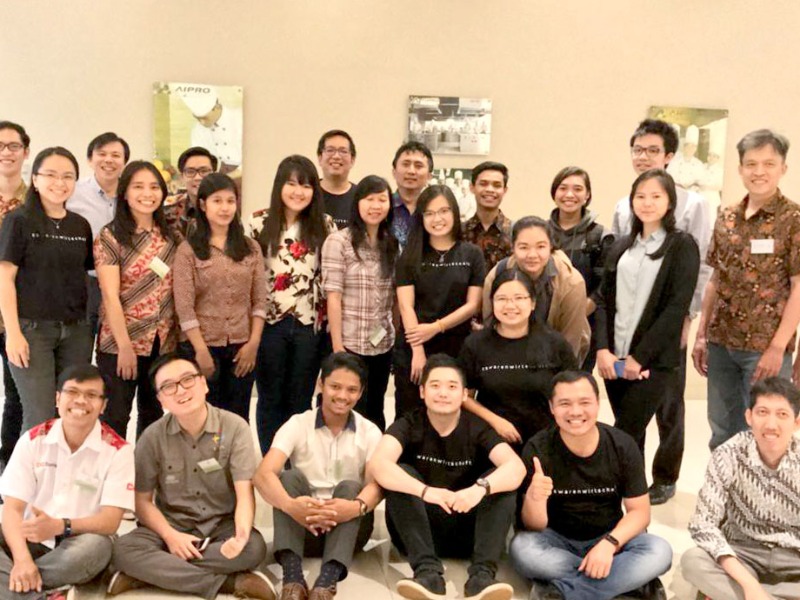 CS Partner Training im Menara Top Food, Tangerang